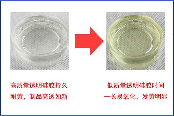 高透硅膠制品發(fā)黃，你可接受？